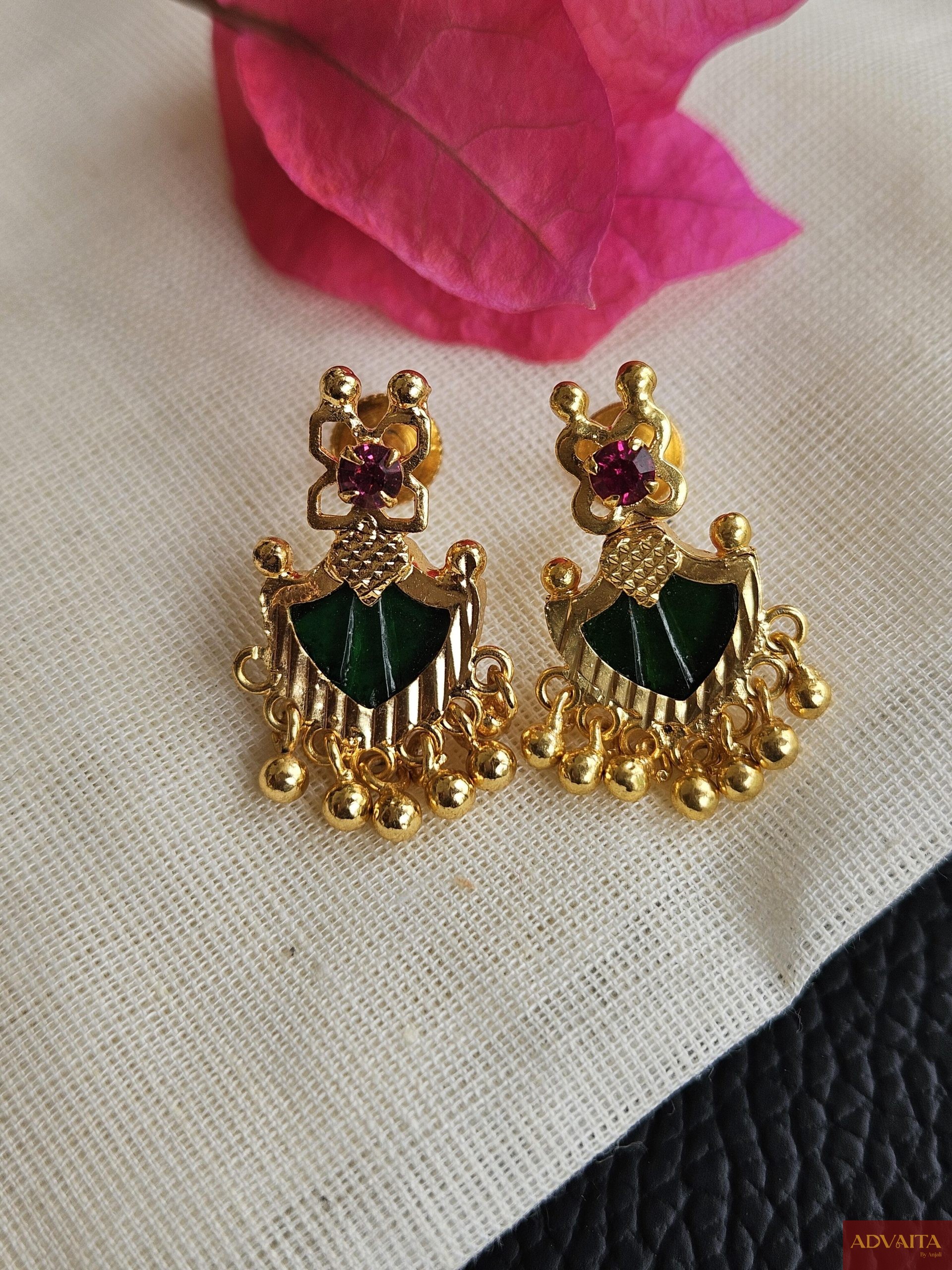 20250302_152449 Goldlookalike Palaka Stud Earrings - Image 1