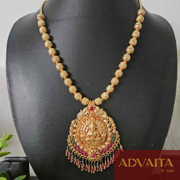 Gheru Polished Lakshmi Mala