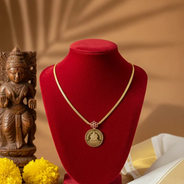 Short Single Kasu Pendent Chain