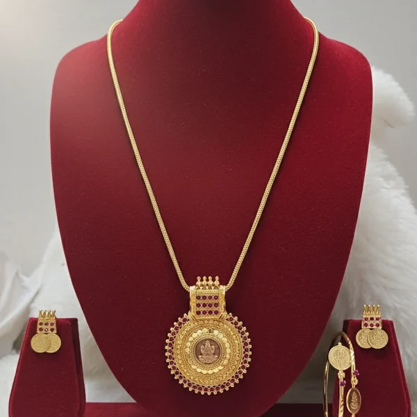 Kerala Traditional Lakshmi Pendent Chain Combo