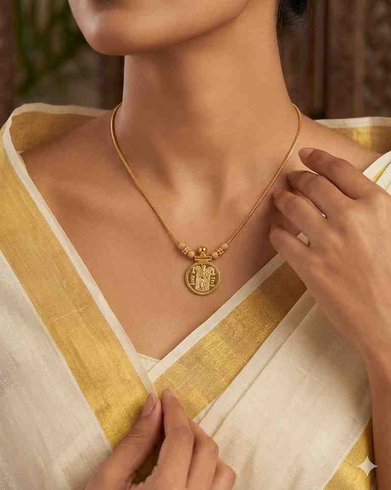1780830983443 Lord Guruvayurappan Pendent Chain - Image 1